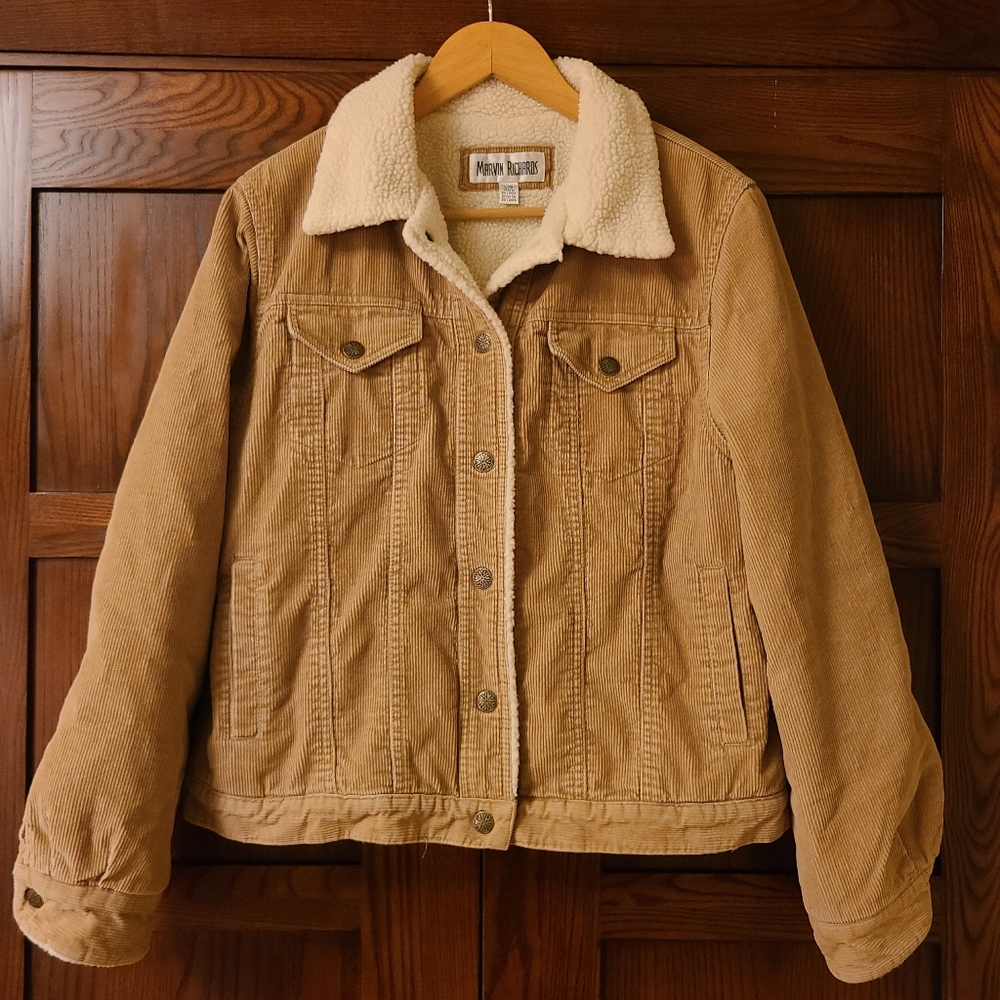 Marvin Richards Vintage Corduroy Jacket Sz L